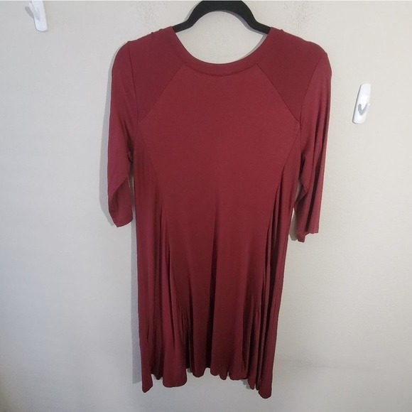 LUSH SUPER soft a line dress long sleeve size‎ med - Picture 2 of 5